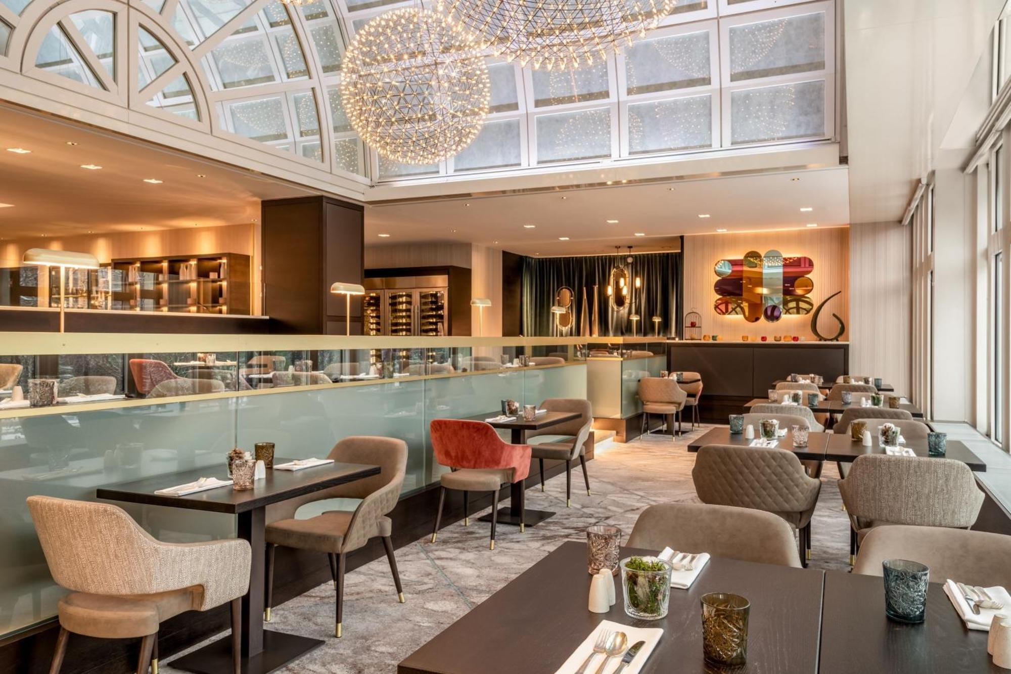 Vienna Marriott Hotel Eksteriør bilde The restaurant